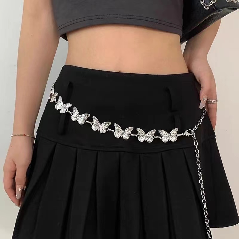 Body Jewelry Charms - Fashion Butterfly Belt Waist Chain For