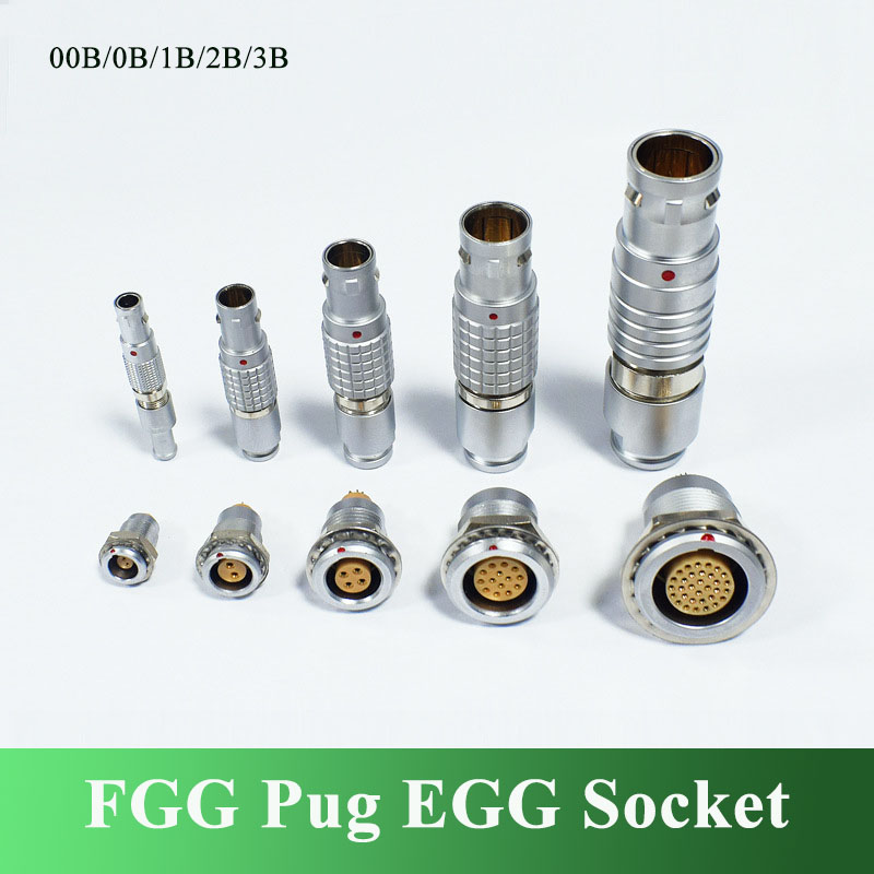 Threadless Push Pin - FGG EGG Metal Push-pull Self-locking Connector