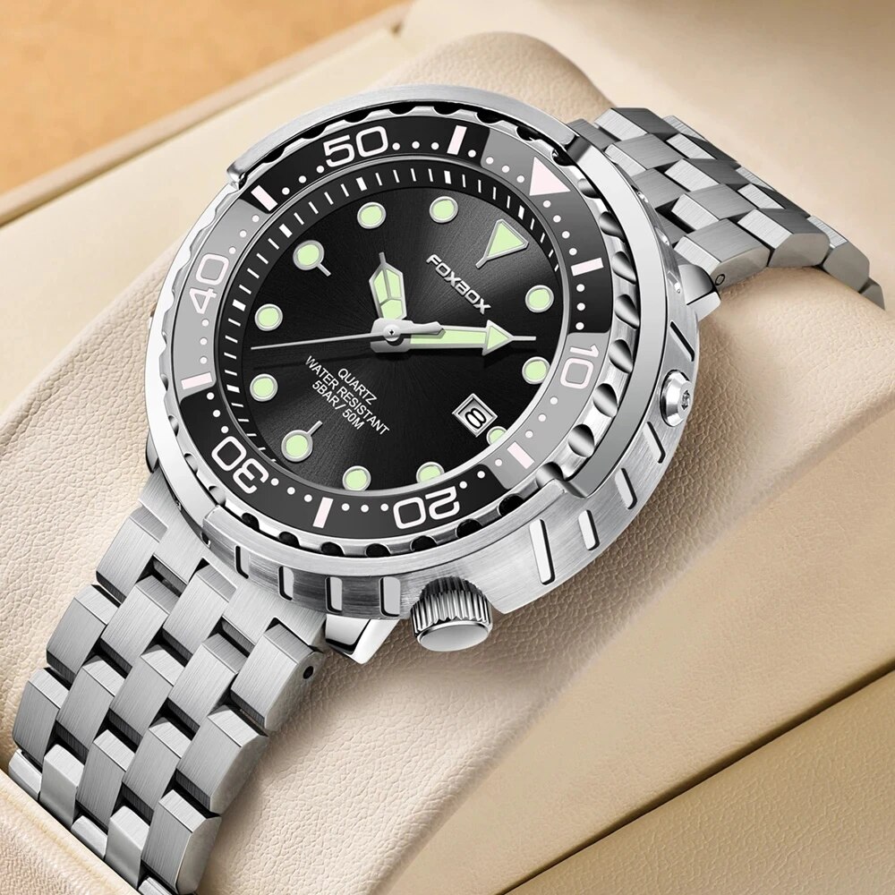 Threadless Push Pin - 2024 Men Watch Outdoor Sports Quartz