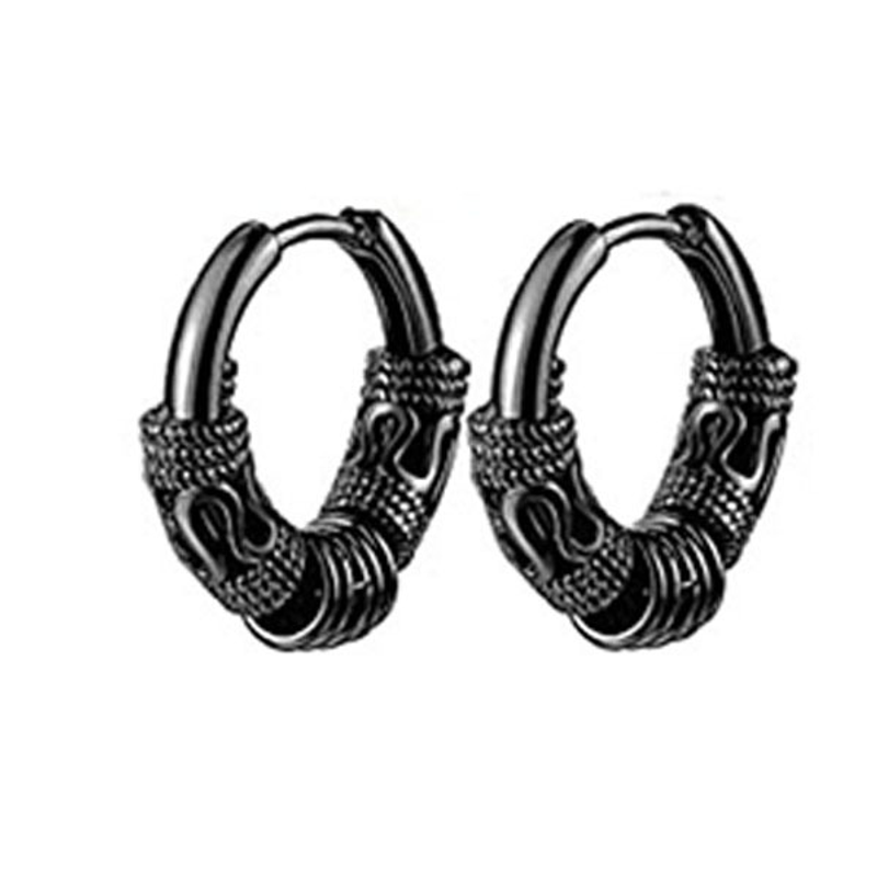 EVISPOL 1 Pair Punk Stainless  - đánh giá và giá Conch Earring Hoop