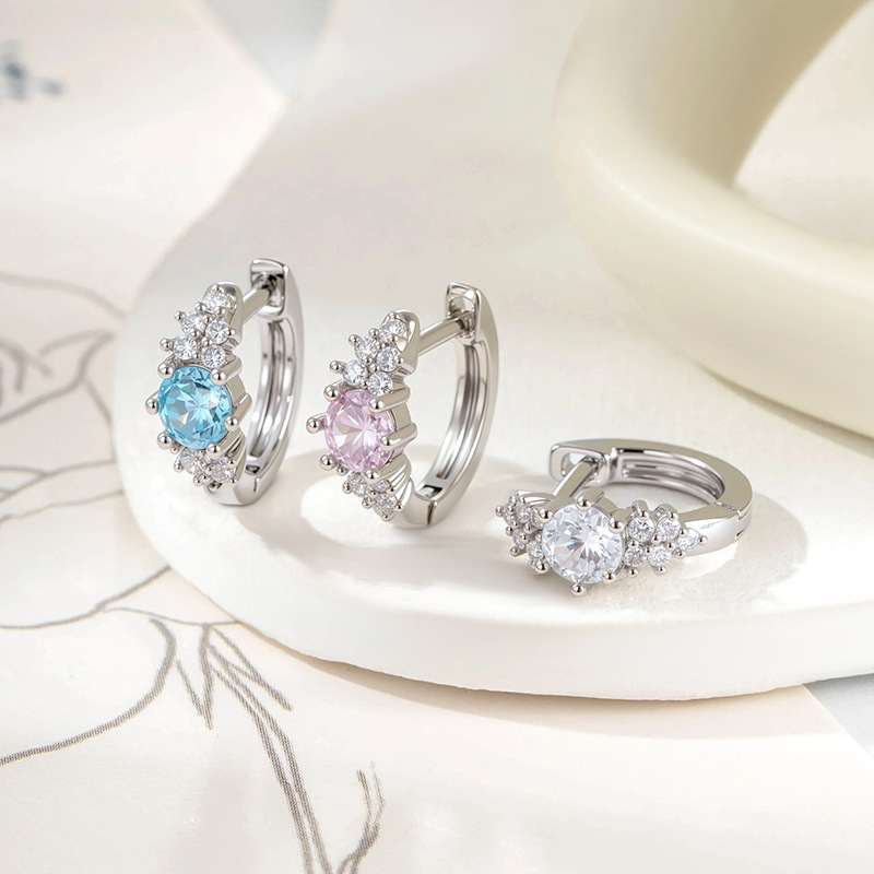 Crystal Cubic Zircon Ear Hoop, - đánh giá và giá Conch Earring Hoop