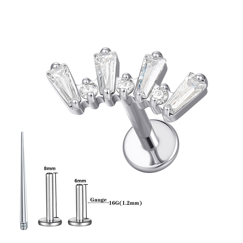 1 Pcs ASTM Titanium Helix Pier - đánh giá và giá Conch Earring Hoop