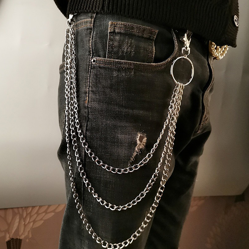 ★▲2/3Layer Punk Hip-hop Long M - đánh giá và giá Body Jewelry Waist