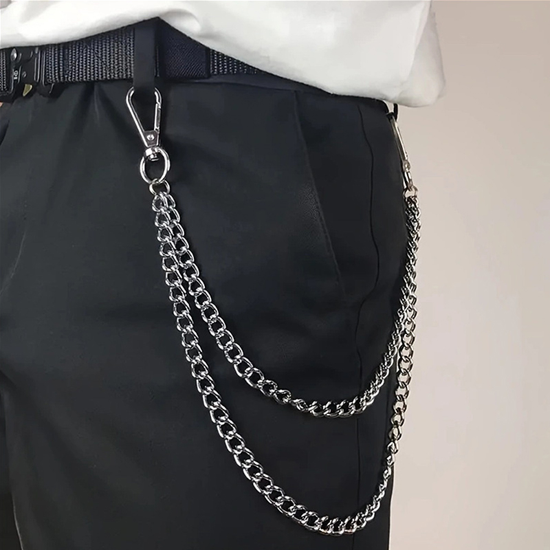 ★▲2/3Layer Punk Hip-hop Long M - đánh giá và giá Body Jewelry Waist