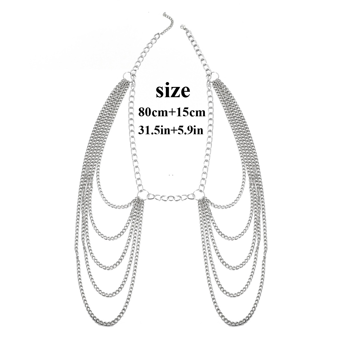 Kim Loại Dây Màu Đa Lớp Dây Se - đánh giá và giá Body Jewelry Dress