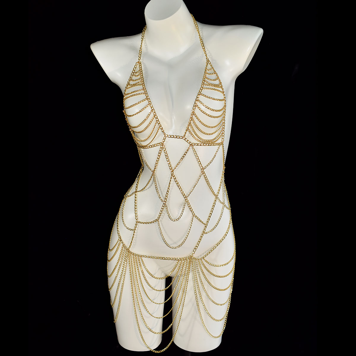 Heavy Industry Luxuriant Long  - đánh giá và giá Body Jewelry Dress