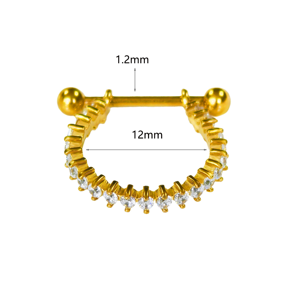 100% 316L Stainless steel Circ - đánh giá và giá Conch Earring Hoop