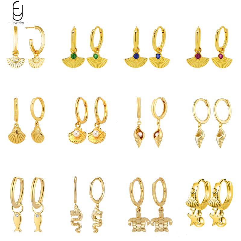 925 Sterling Silver Needle She - đánh giá và giá Conch Earring Hoop
