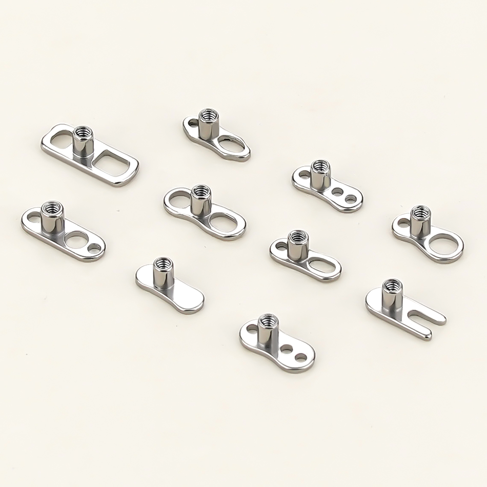 5Pcs/10Pcs /50Pcs Titanium Der - đánh giá và giá Body Jewelry Dermal