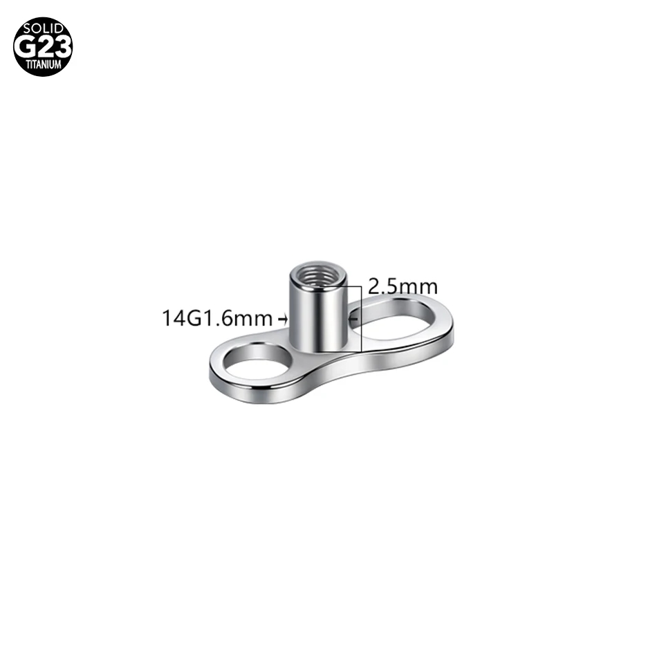 5Pcs/10Pcs /50Pcs Titanium Der - đánh giá và giá Body Jewelry Dermal