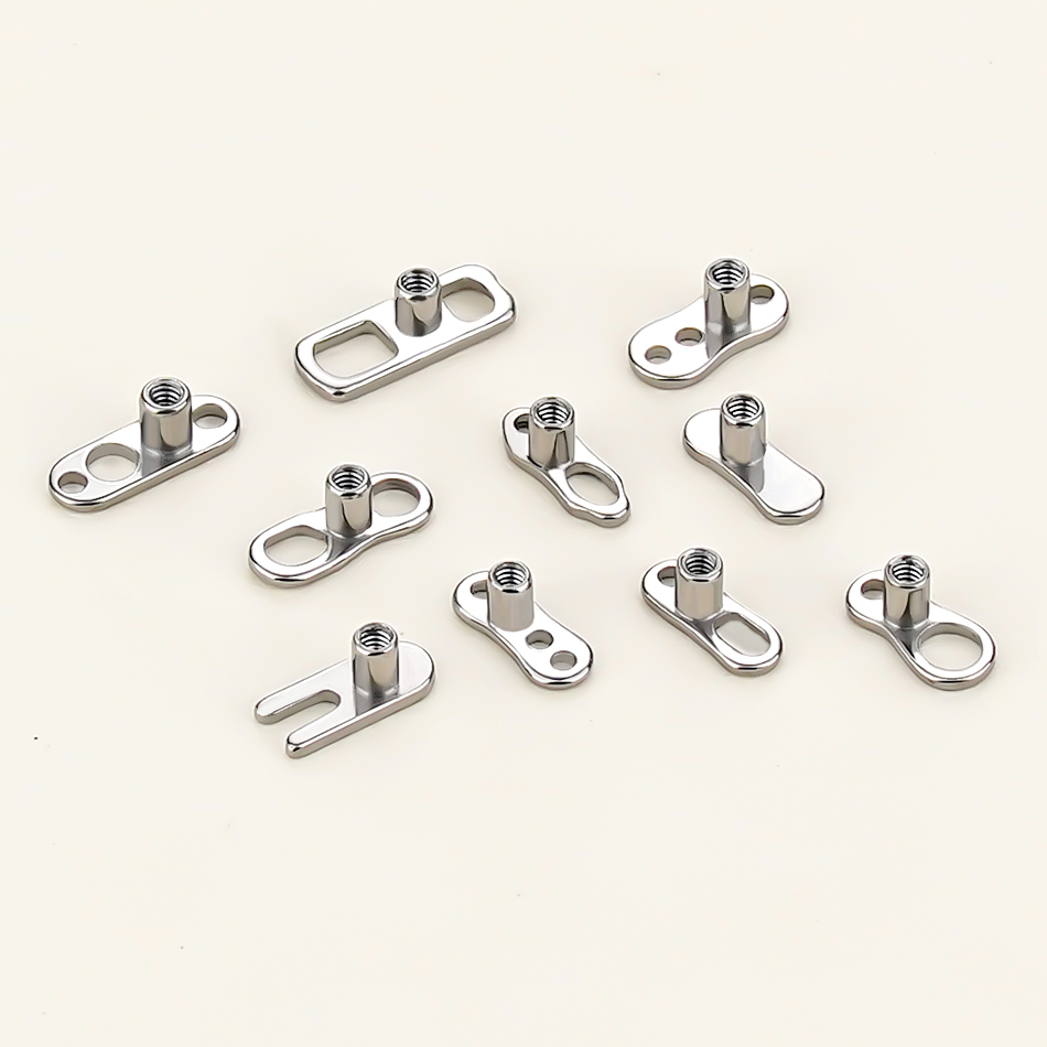 5Pcs/10Pcs /50Pcs Titanium Der - đánh giá và giá Body Jewelry Dermal