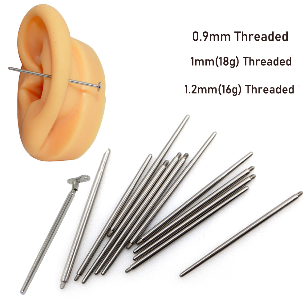 316L Phẫu Thuật Inox Lắp Pin C - đánh giá và giá Body Jewelry Dermal