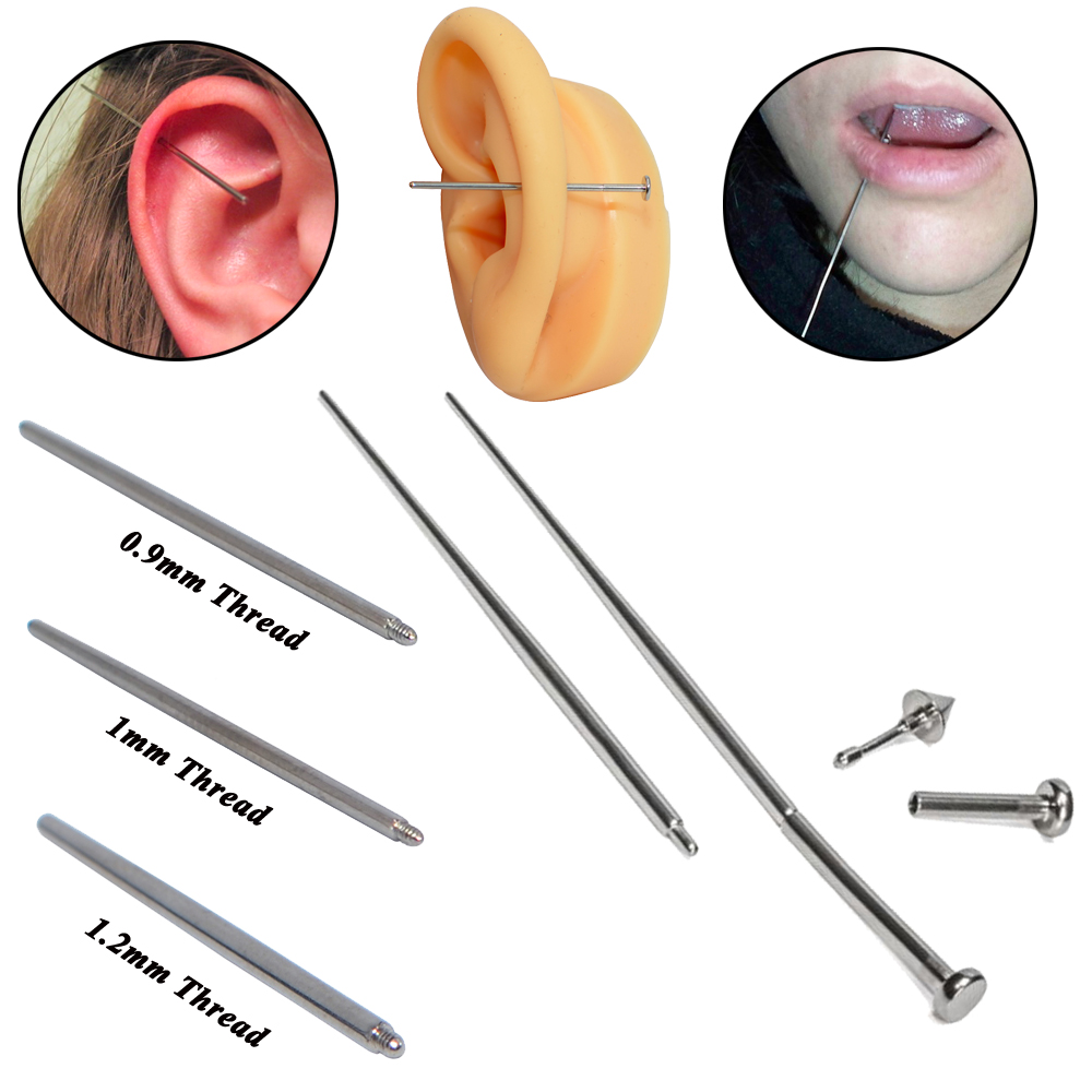 316L Phẫu Thuật Inox Lắp Pin C - đánh giá và giá Body Jewelry Dermal