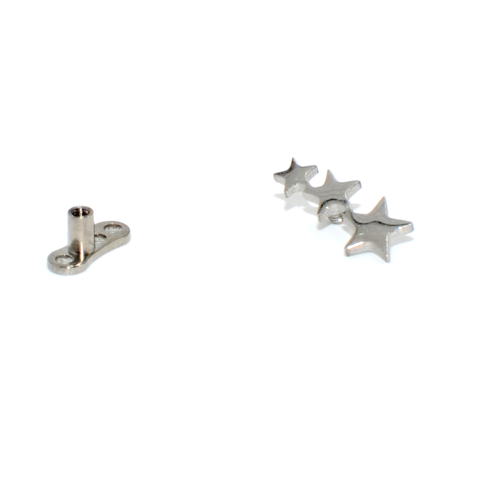 1 Máy Tính Không Gỉ/Titan Chân - đánh giá và giá Body Jewelry Dermal