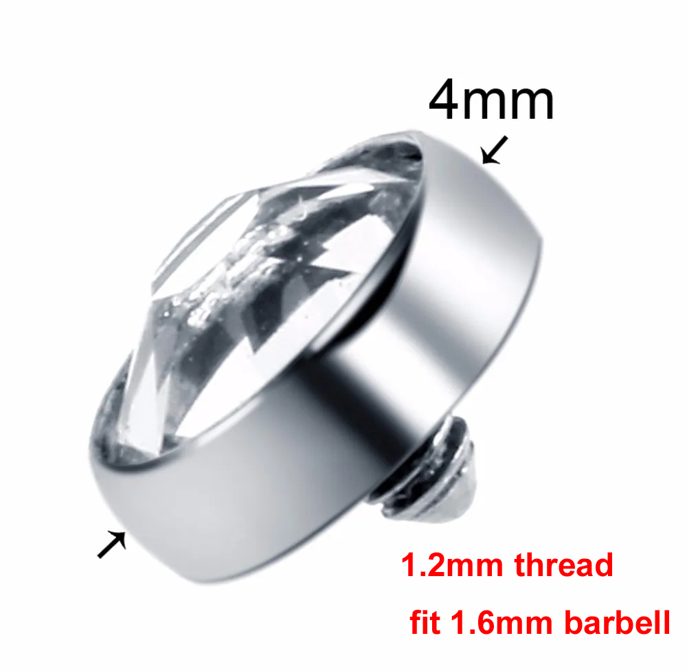 1PC G23 Titanium Dermal Anchor - đánh giá và giá Body Jewelry Dermal