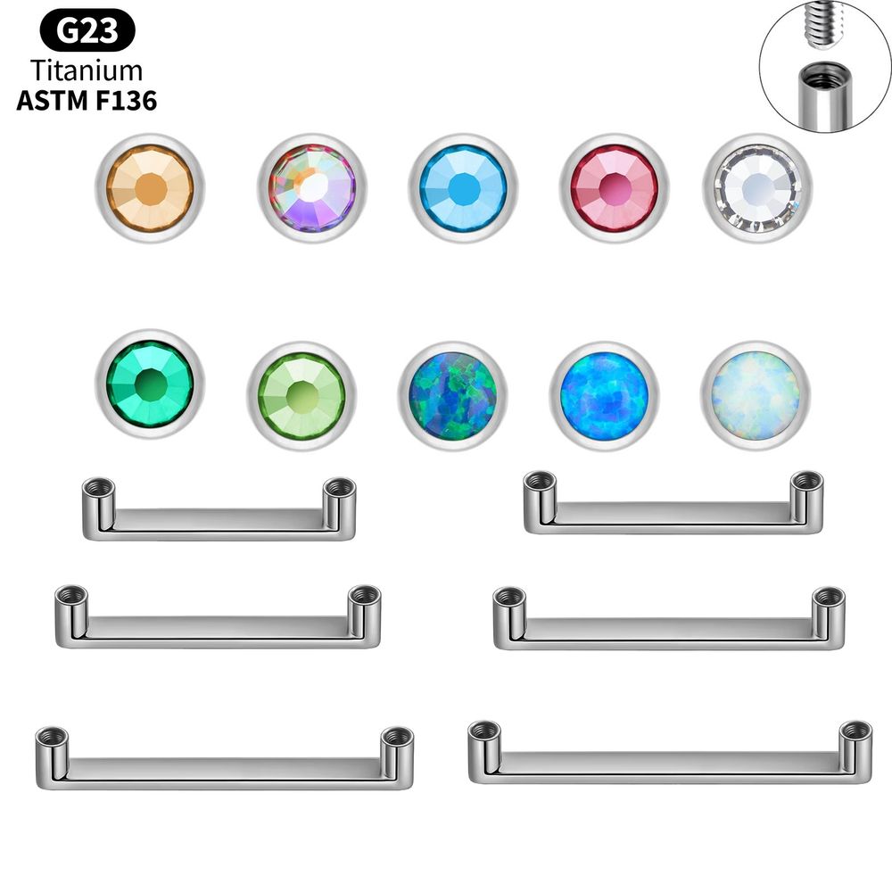 ASTM F136 Titanium Dermal Anch - đánh giá và giá Body Jewelry Dermal