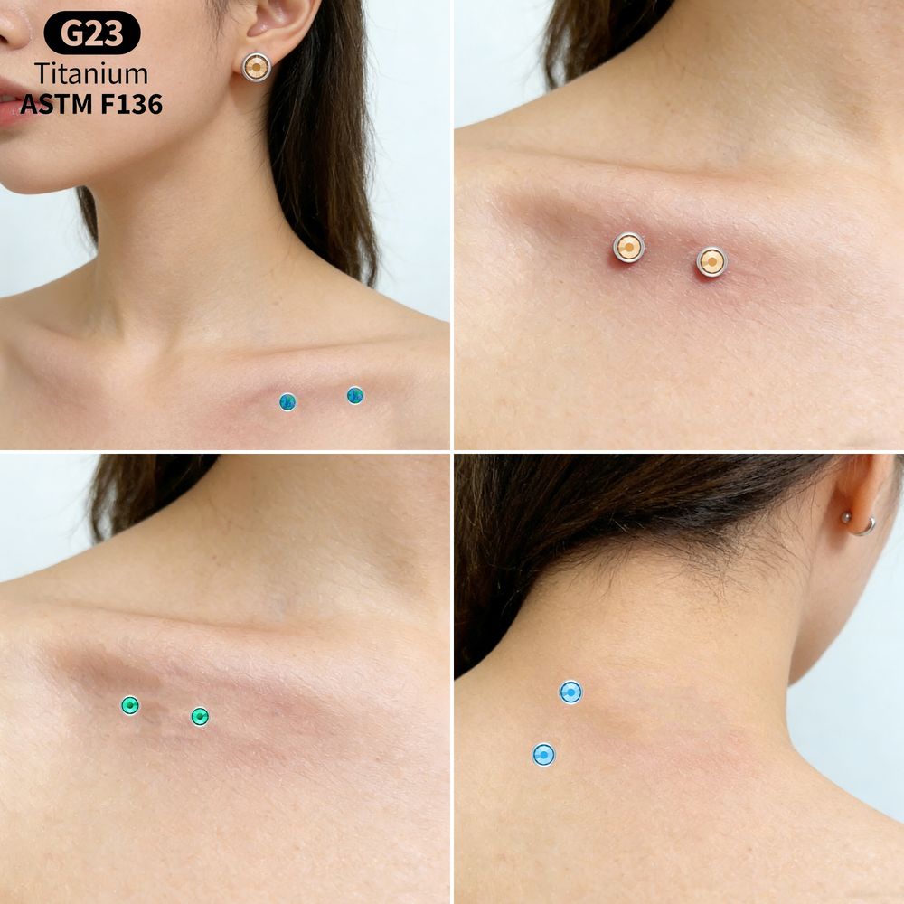 ASTM F136 Titanium Dermal Anch - đánh giá và giá Body Jewelry Dermal