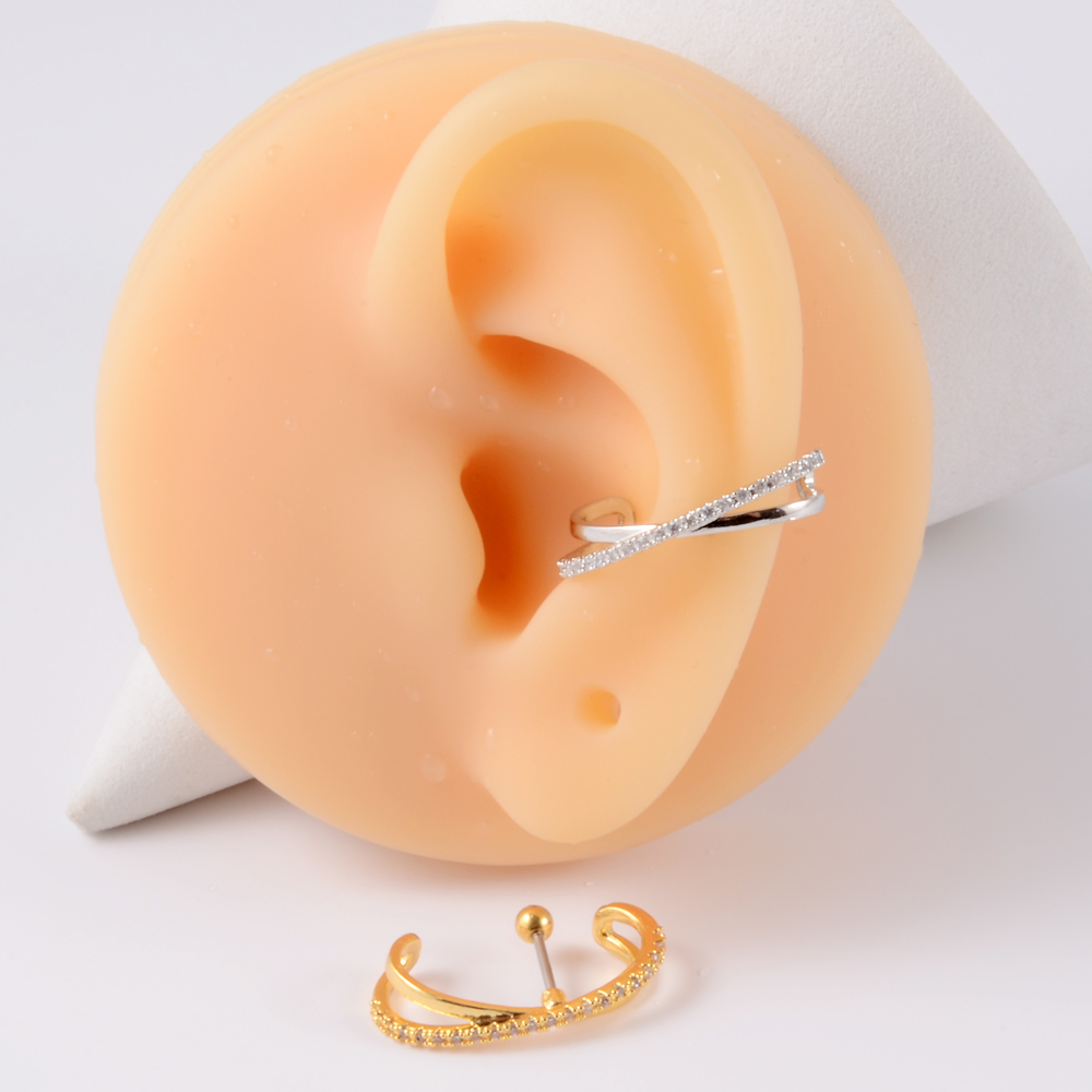 1PC 16G Nữ CZ Vòng Tai Xỏ Zirc - đánh giá và giá Conch Earring Hoop
