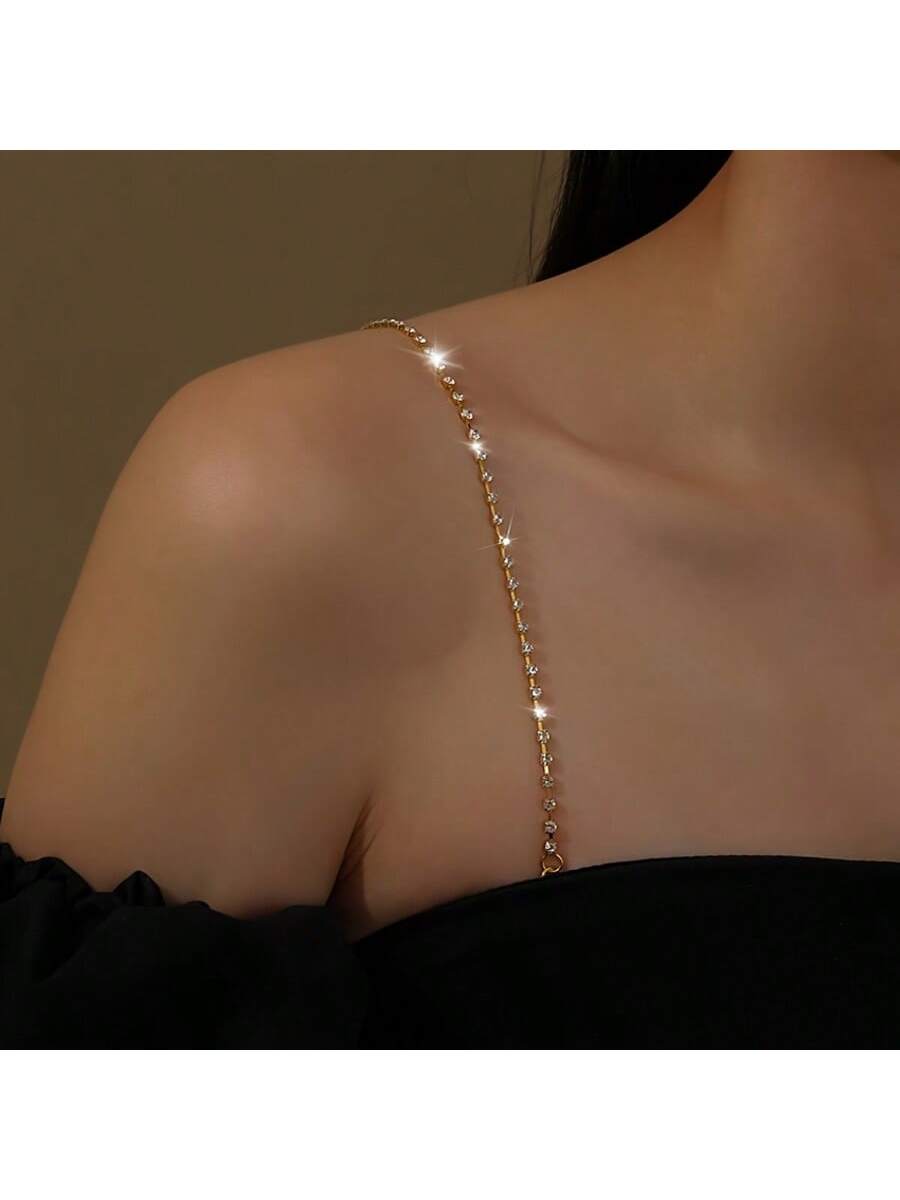 Elegant adjustable rhinestone  - đánh giá và giá Body Jewelry Dress