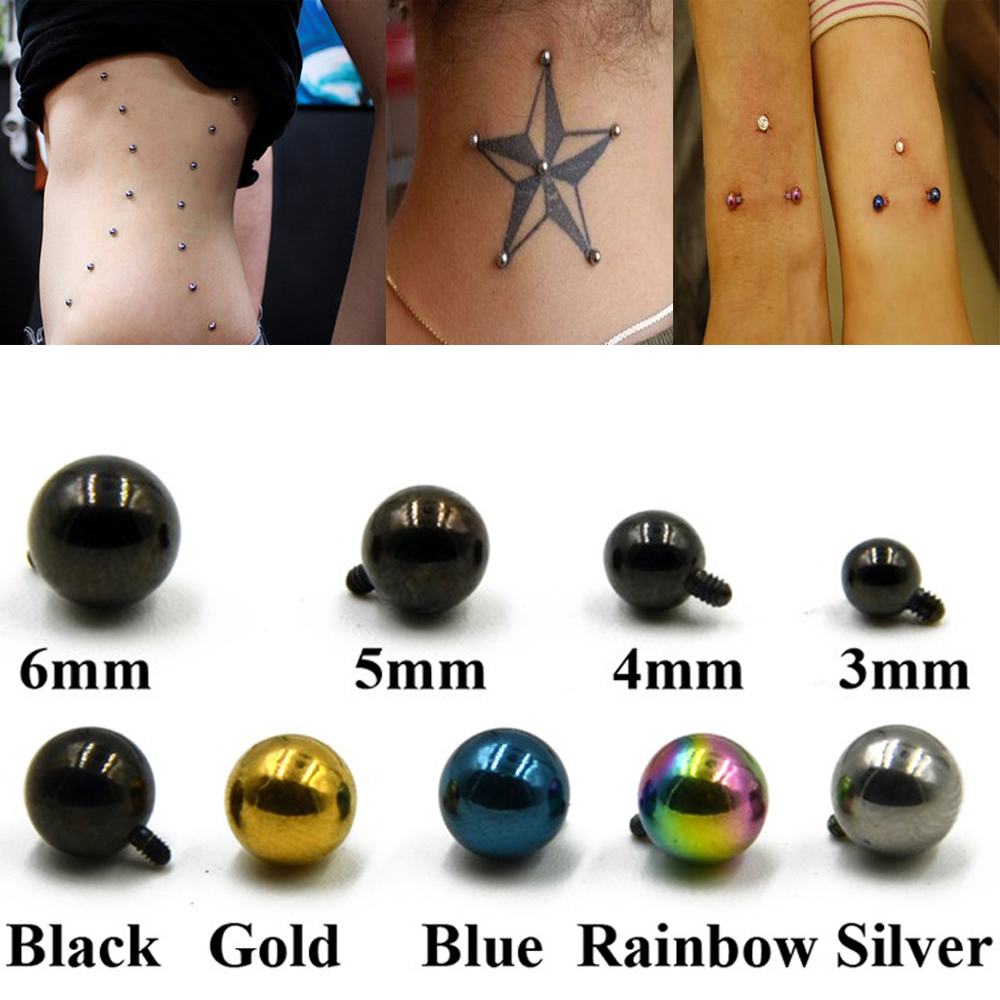 1 Chiếc Phẫu Thuật Thép Micro  - đánh giá và giá Body Jewelry Dermal