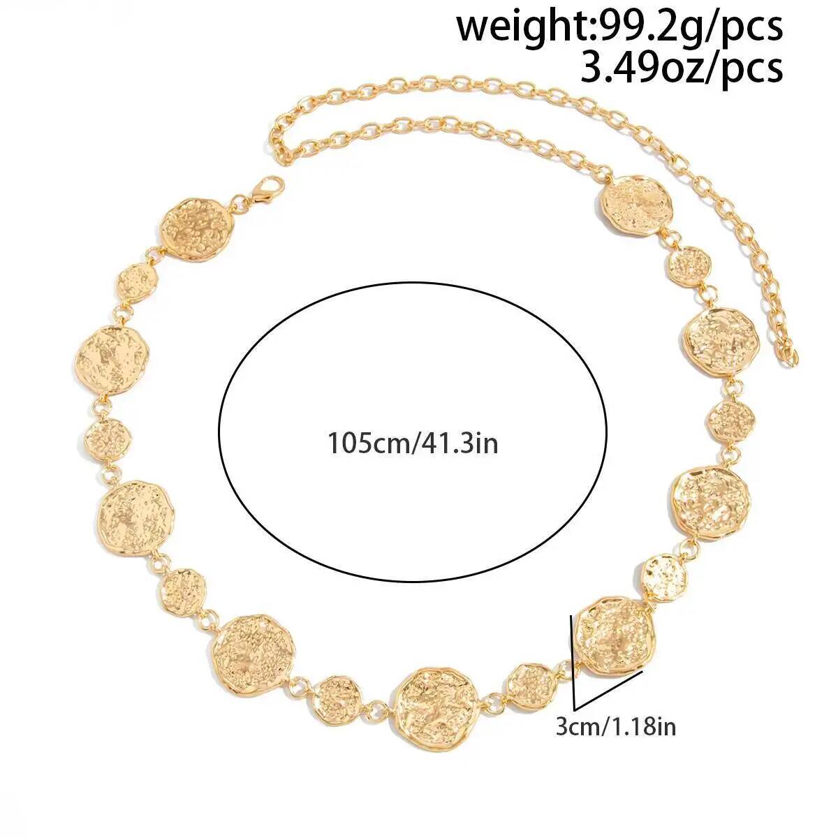 Punk Gold Color Round Belly Wa - đánh giá và giá Body Jewelry Dress