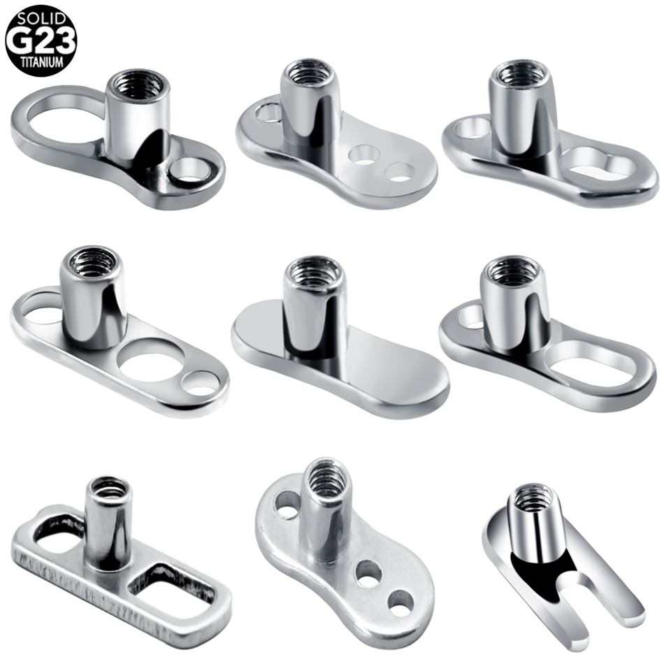 1 PC G23 Titan Piercings Micro - đánh giá và giá Body Jewelry Dermal