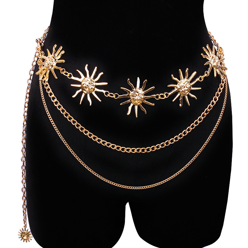 Chunky Multilayer Punk Gothic  - đánh giá và giá Body Jewelry Waist