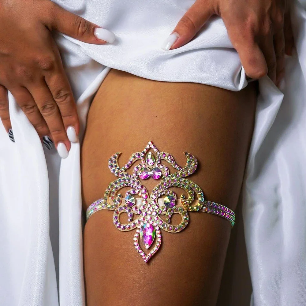 Elegant Boho Hollow Thigh Chai - đánh giá và giá Body Jewelry Dress