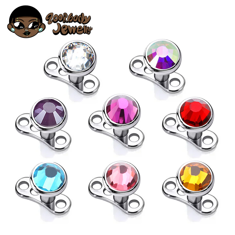 G23 Titanium Piercing Micro De - đánh giá và giá Body Jewelry Dermal