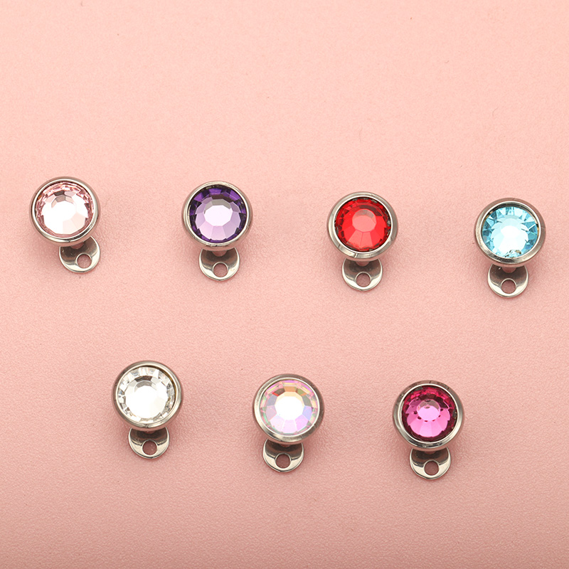 G23 Titanium Piercing Micro De - đánh giá và giá Body Jewelry Dermal