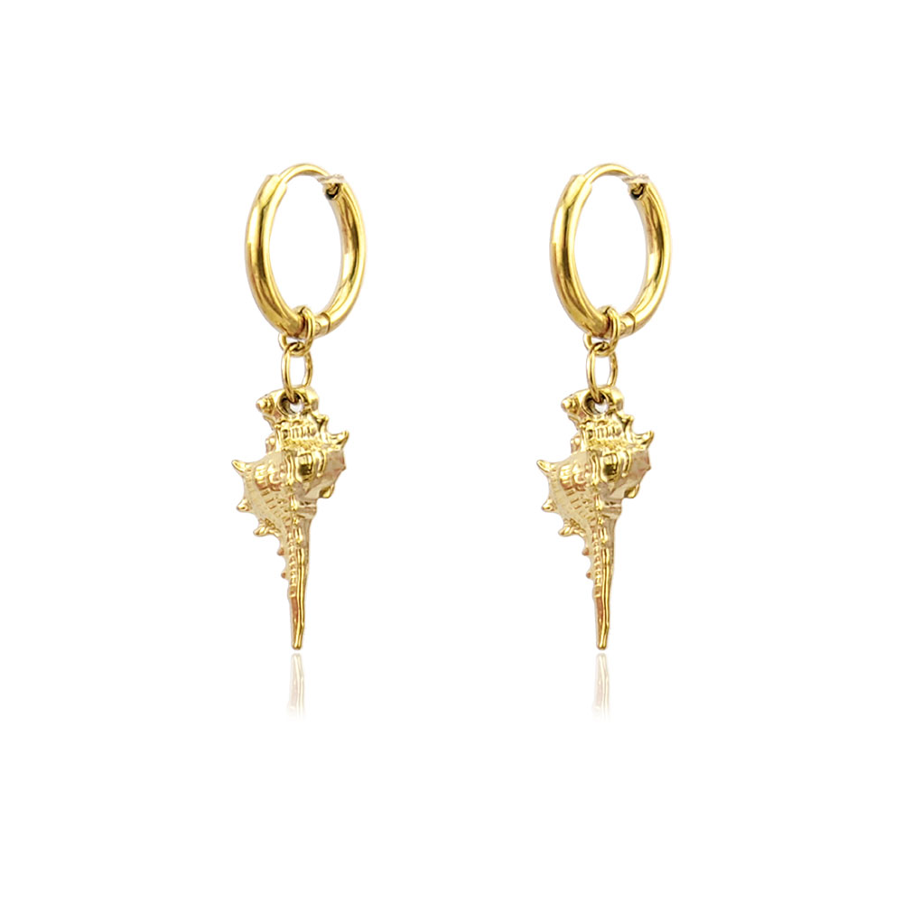 HUIDANG Earrings Trend 2025 Fi - đánh giá và giá Conch Earring Hoop