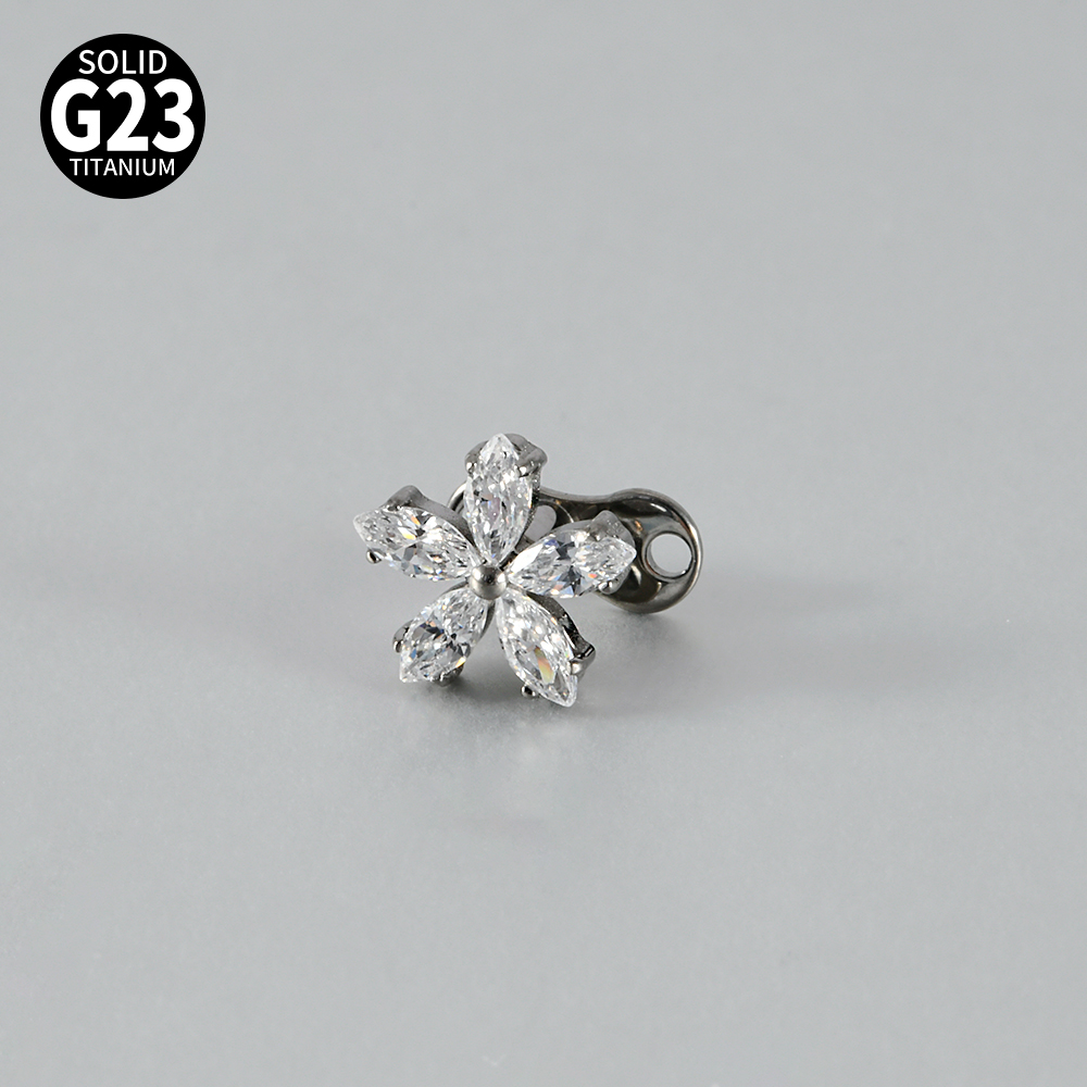 1PC G23 Implant Titanium Derma - đánh giá và giá Body Jewelry Dermal