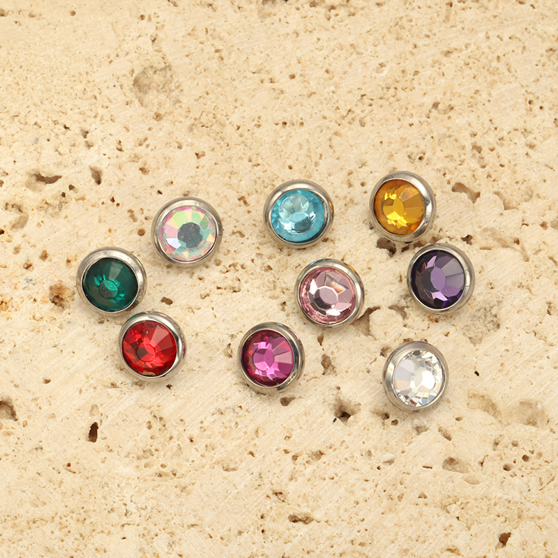 1PCS ASTM F136 Titanium Bezel  - đánh giá và giá Body Jewelry Dermal