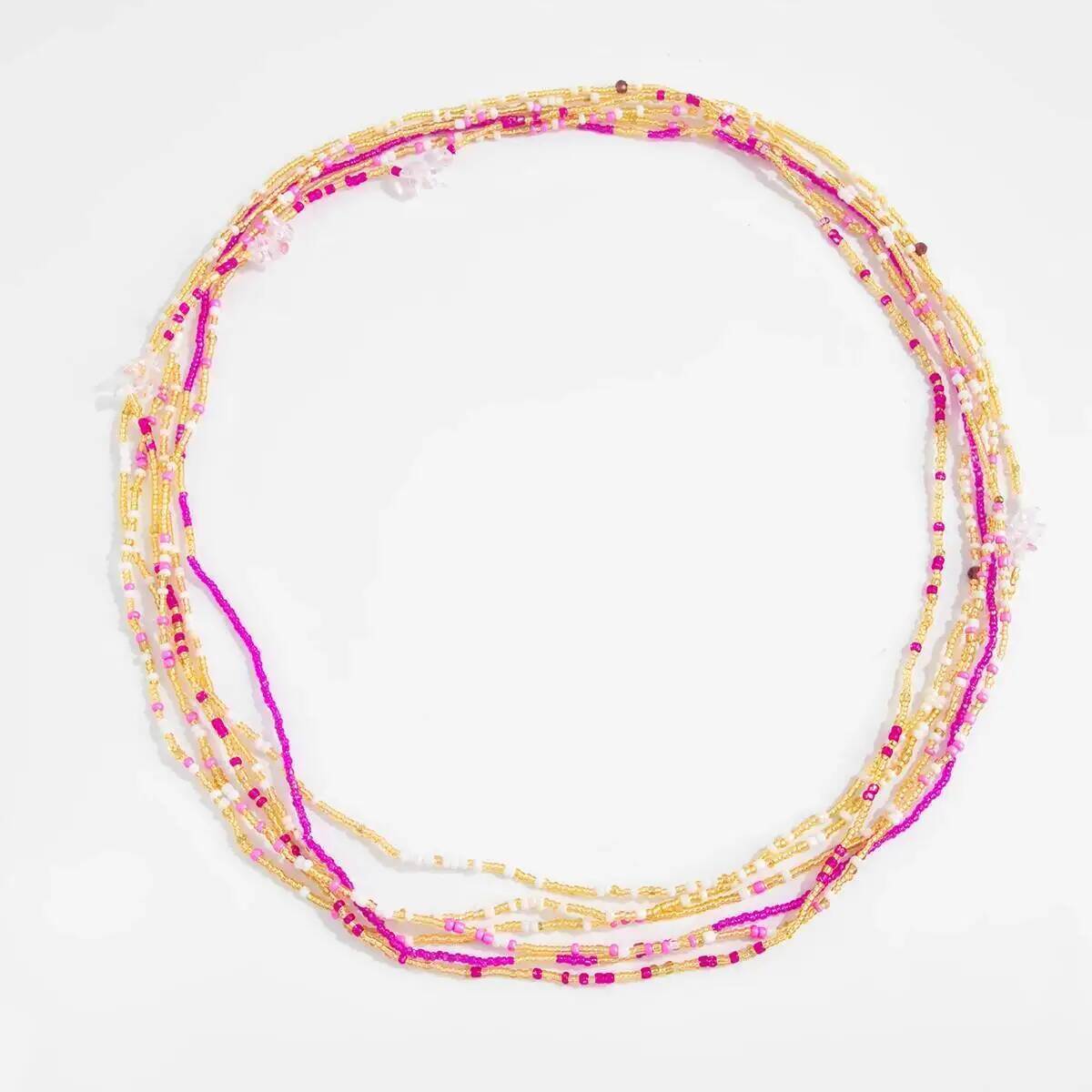SHIXIN 6Pcs/Set Boho Colorful  - đánh giá và giá Body Jewelry Waist